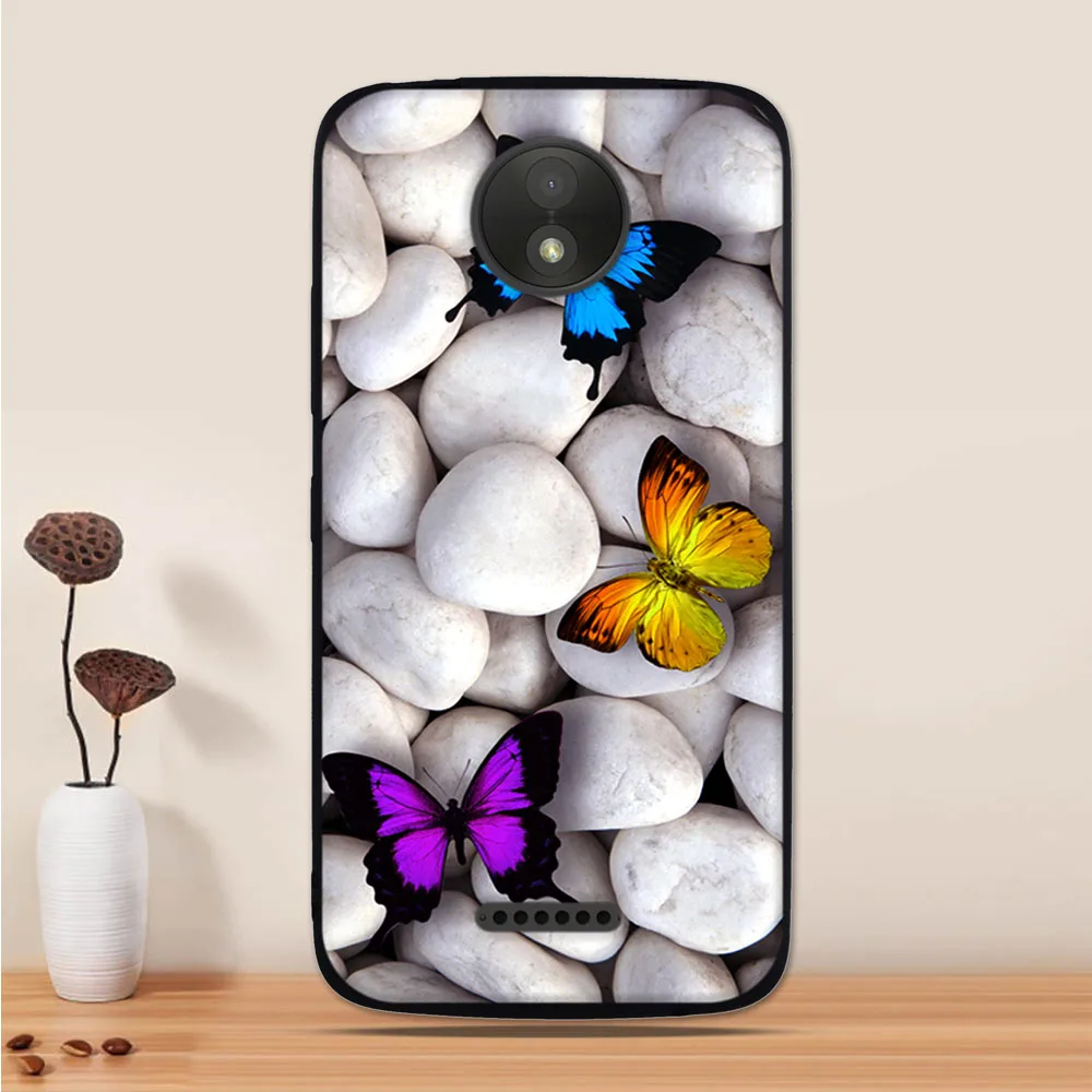 Чехол для Motorola Moto C мультяшный чехол ТПУ силиконовый Hoesje Coque Capa телефона |
