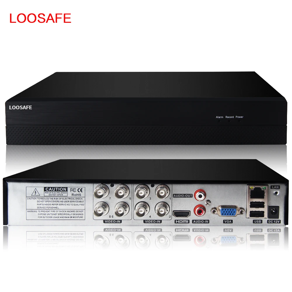 Камера видеонаблюдения LOOSAFE инфракрасная камера 8 каналов 1080P ONVIF поддержка HDCVI/