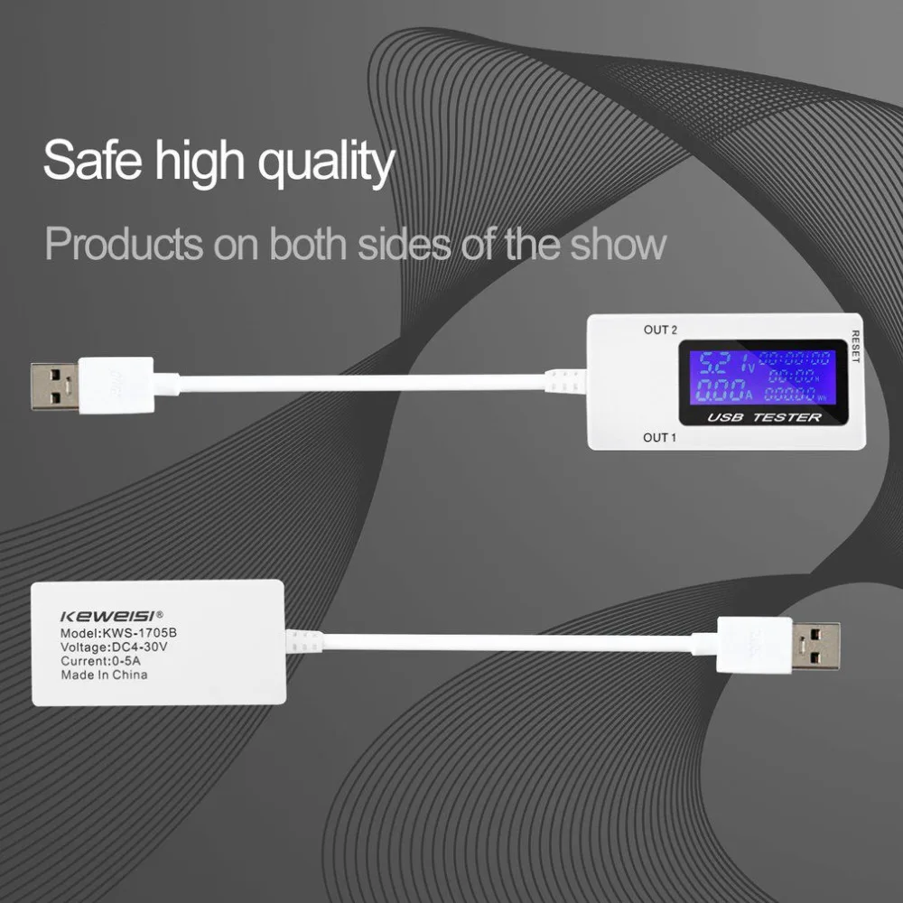 Мини Dual USB ток Напряжение тестер Амперметр зарядки Мониторы Порты цифровой