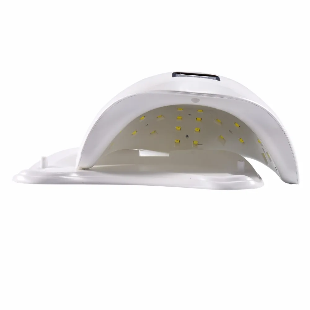 SUN5 48W Dual UV LED Nail Lamp Dryer Gel Polish Curing Light with Bottom 30s/60s Timer LCD display | Красота и здоровье