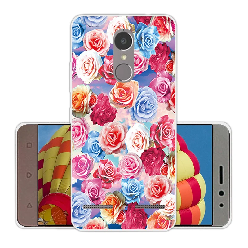 Case For Lenovo K6 Vibe Cover Soft TPU Silicone Fundas Animal Coque Ultra Thin Transparent Power Phone |