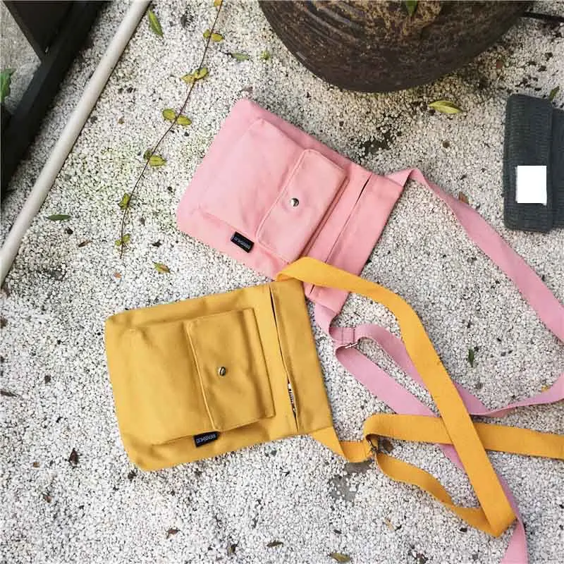 Ярко-розовая сумка через плечо для телефона bolsa feminina lona маленькие сумки на лямках