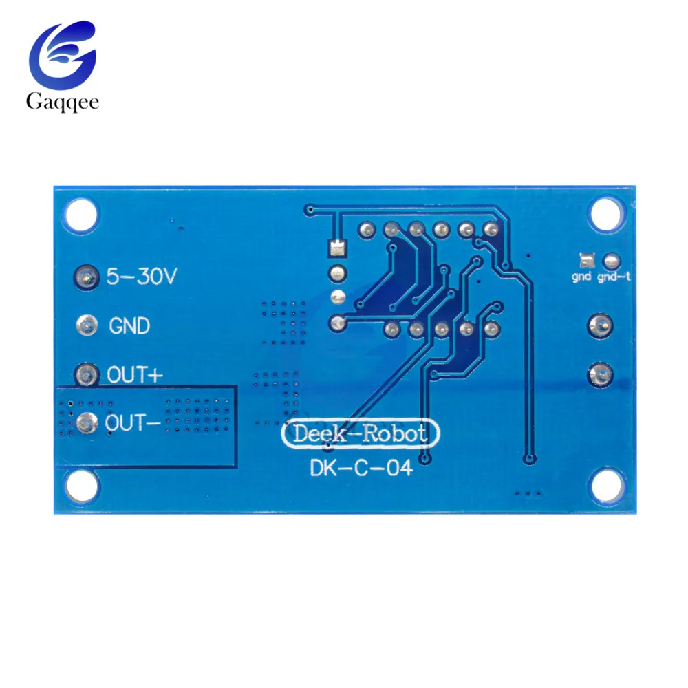 DC 12 V 24 V двойной МОП-светодиодный цифровой реле задержки времени цикл запуска переключатель плат сроки Управление модуль 4 переключатель