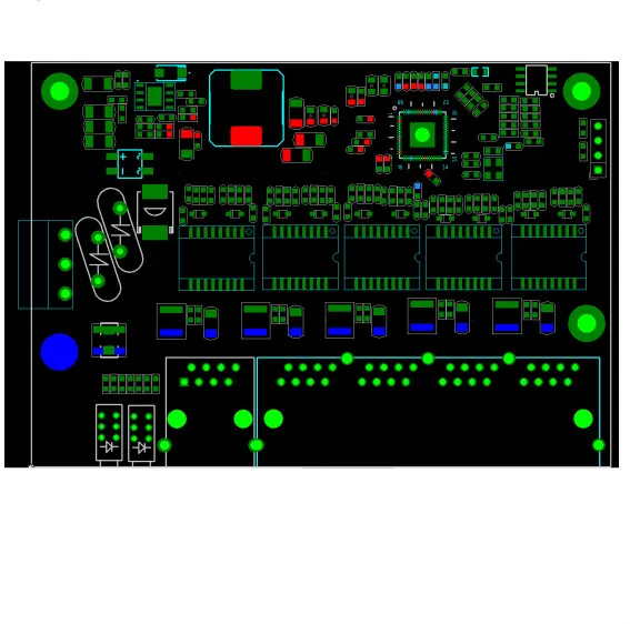 

Unmanaged 5port 10/100M industrial Ethernet switch module PCBA board OEM Auto-sensing Ports PCBA board OEM Motherboard