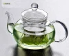 1pc 600ml teapot 1 Набор, утолщенный термостойкий стеклянный чайник, портативный чайник из боросиликатного стекла с фильтром, чайник с подогревом, набор кофейных чайников JO 1051 - Цвет: 1pc 600ml teapot
