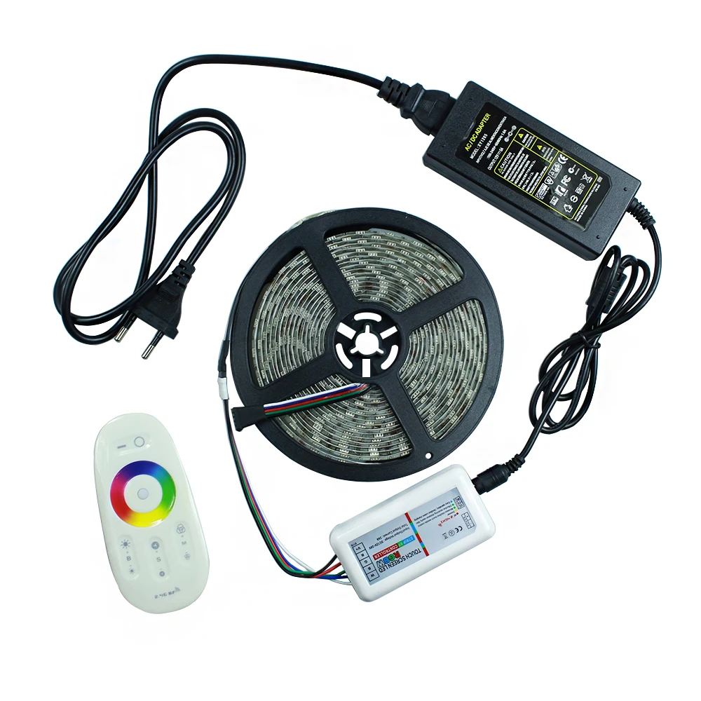 2.4 Г RGBW led контроллер светодиодные полосы водонепроницаемый 5 М 300led 5050 сид свет DC12V