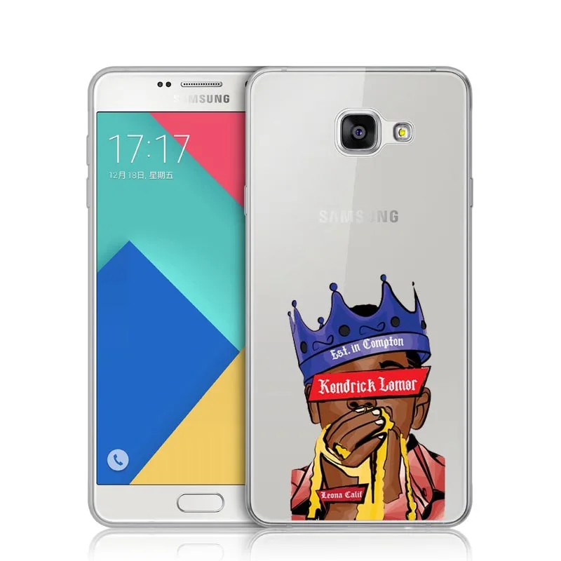 Мягкие чехлы Kendrick Lamar &amp J Cole для Samsung Galaxy S5 S6 S7 Edge S8 S9 Plus A3 A5 A7 2017 J3 J5 J7 2016 | Мобильные