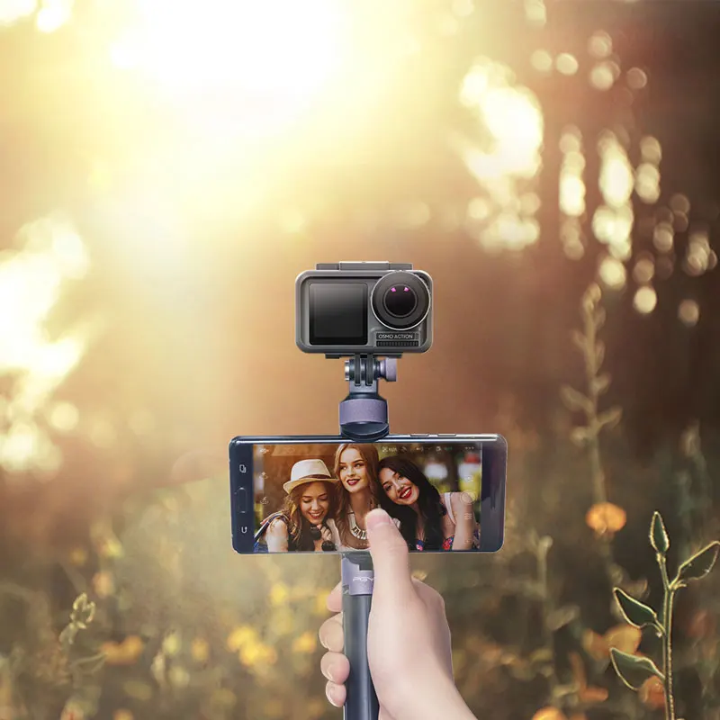 PGYTECH Ручной штатив и удлинитель для Gopro Hero 6 5 4 OSMO аксессуары экшн камеры|tripod extension