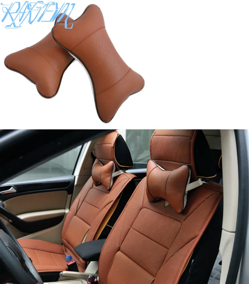 2X подголовник для автомобильного сиденья подушки Honda CRV Accord HR-V Vezel Fit City Civic Jazz Jade Audi