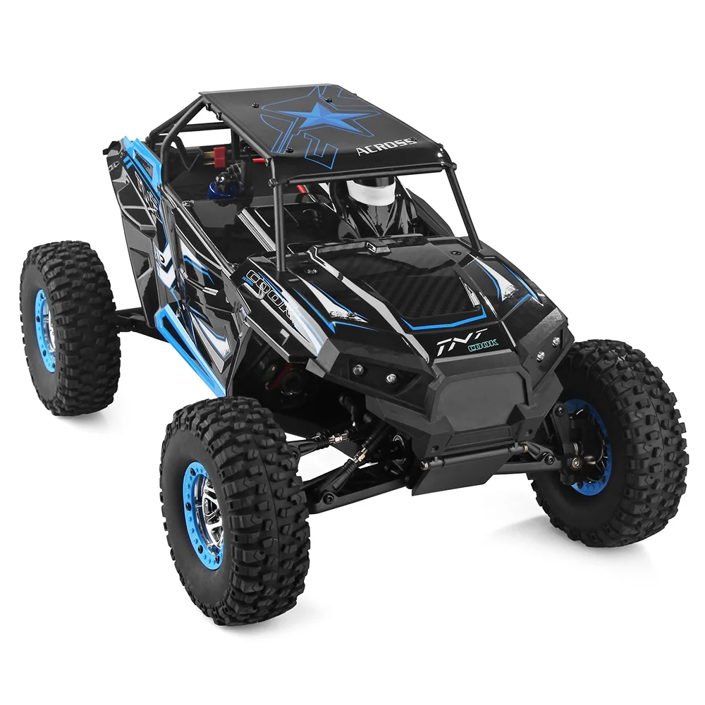 RC автомобиль Wltoys 10428 B 1/10 2 4G 2CH 4WD 30 км/ч Электрический гусеничный Рок с начесом для