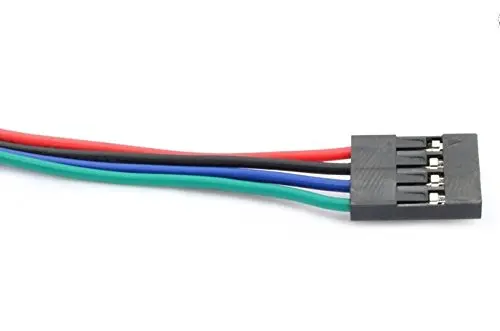 10 комплектов 70 см 4 Pin Женский Перемычка проволока Dupont кабель для 3d принтера