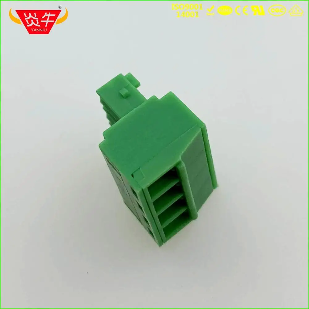 KF2EDGK-3.81-4P женский 15 EDGK 3 81 мм 4PIN PCB разъем подключаемый винт через отверстие
