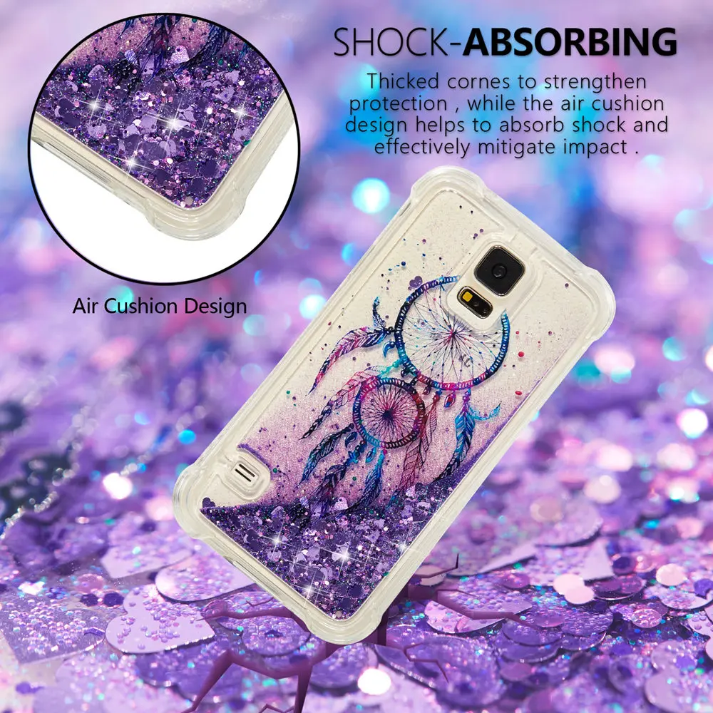 Единорог Сова чехол для Samsung Galaxy S5 S 5 G900 G900F G900H SM-G900FD SM-G900H динамический жидкий