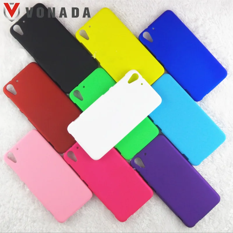 Vonada для HTC Desire EYE Butterfly 3 One ME 320 300 530 516 500 цветной матовый тонкий пластиковый корпус