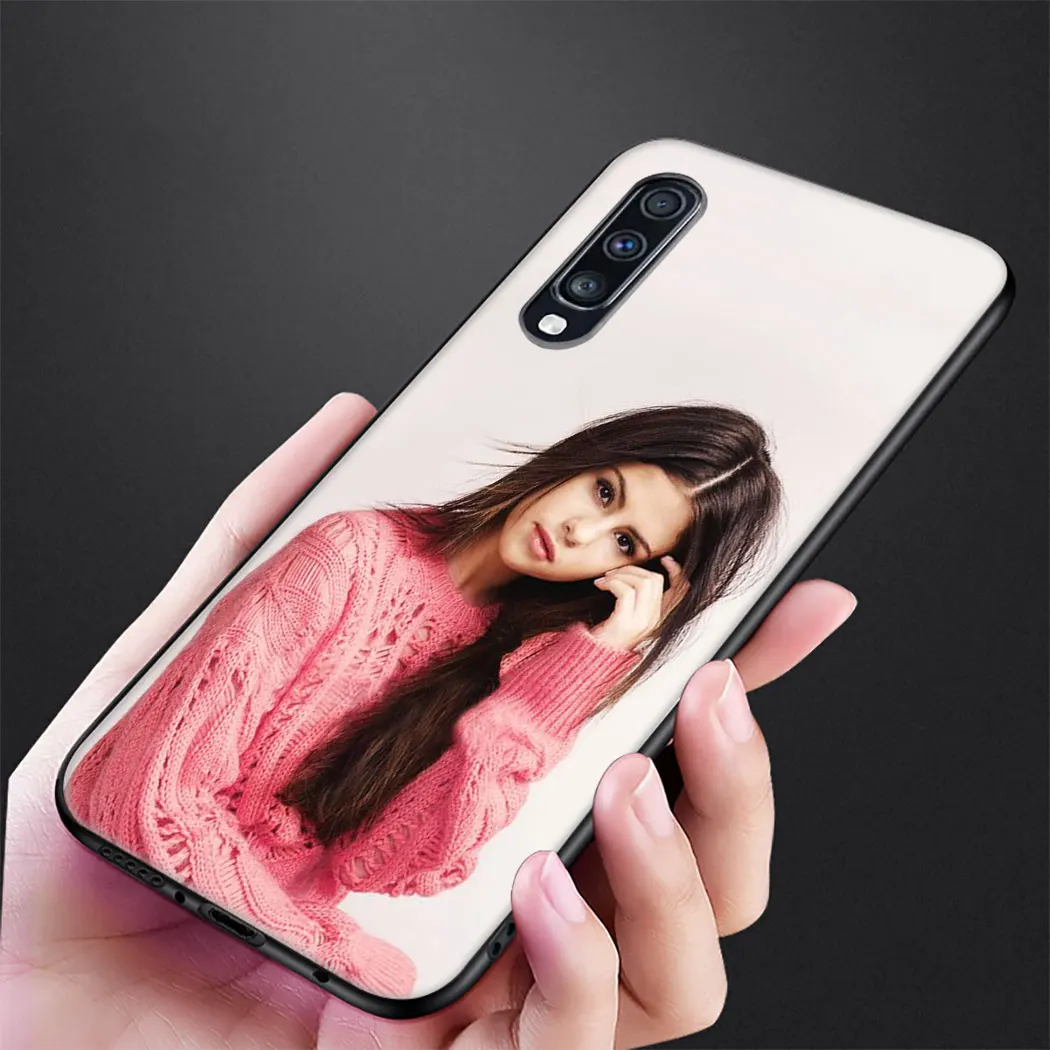 IYICAO Beautiful sexy Selena Soft Case for Samsung Galaxy A9 A8 A7 A6 2018 Plus A3 A5 2016 2017 Phone |