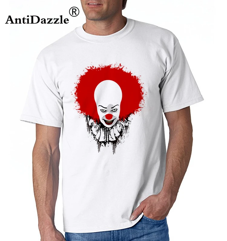 Antidazzle Pennywise мужская футболка Повседневная с круглым вырезом мягкая на ощупь