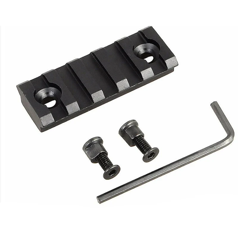 2 дюймовый Пикатинни Вивера 5 слотов рельсовая секция для системы защиты ключей