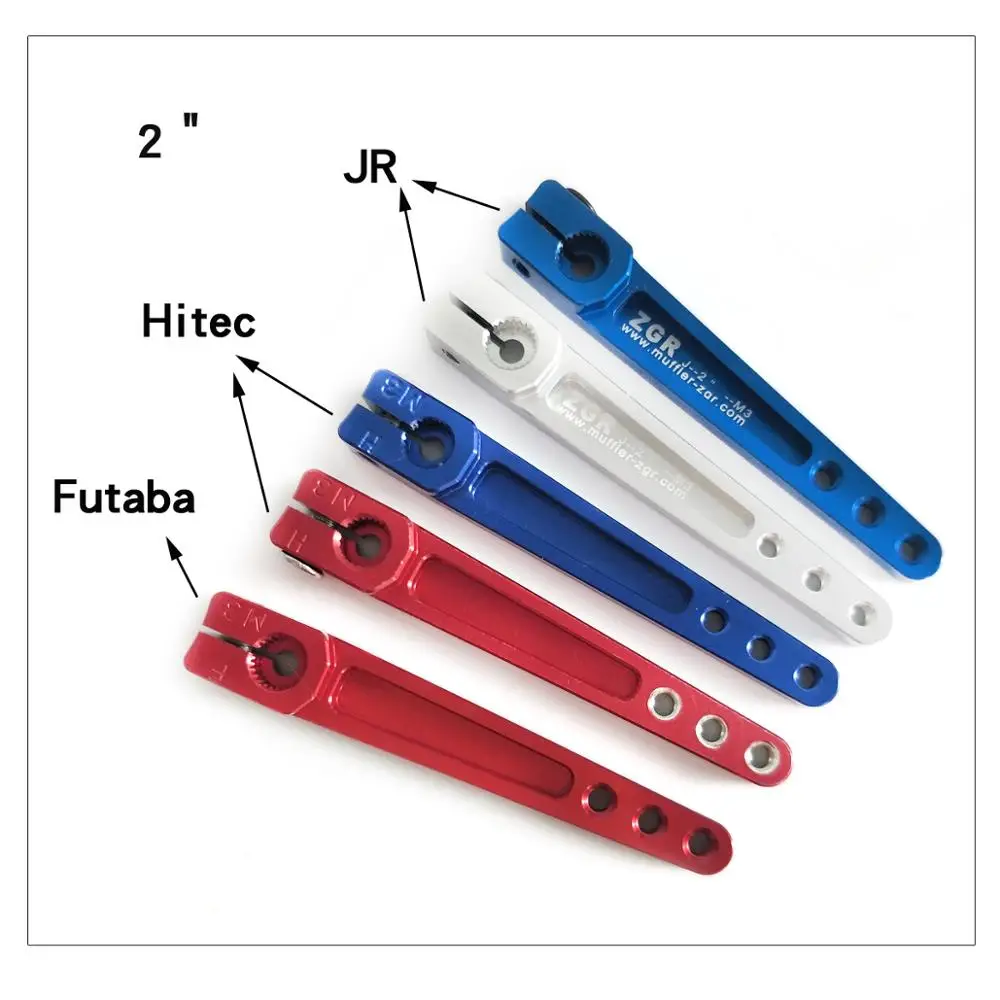 Zyhobby 6063 Алюминиевый сплав сервопривод рога половина руки Металл " M3 для Futaba Hitec JR сервопривод