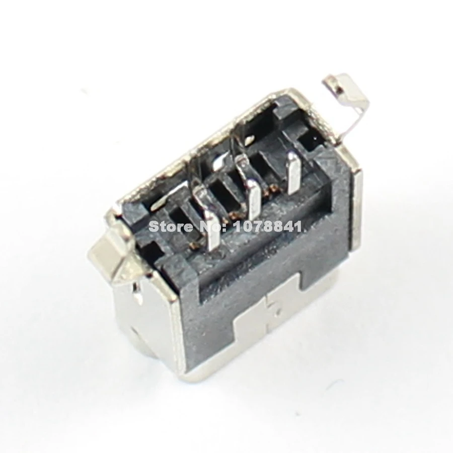 100 шт. мини USB 5 Pin гнездовой разъем 180 градусов|connector female|connector socketconnector usb |