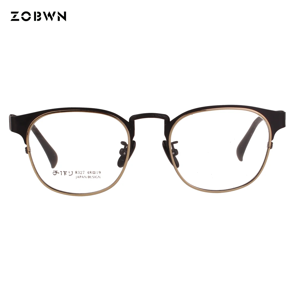 

Высококачественные металлические винтажные очки, женские брендовые дизайнерские ретро очки, розовые Золотые женские очки степени, мужские...