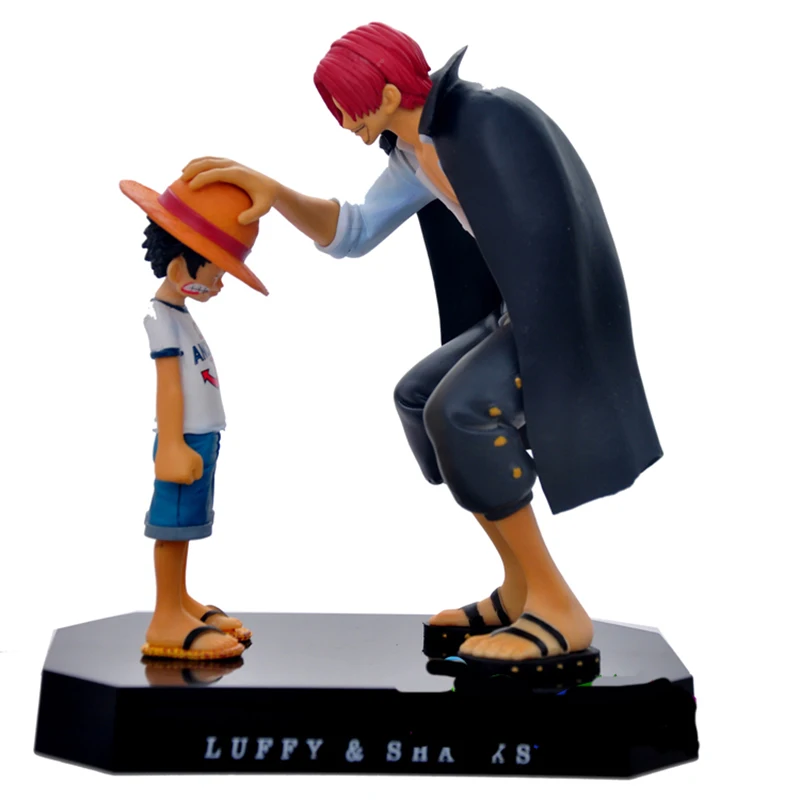 Аниме одна штука четыре императора Shanks соломенная шляпа Луффи ПВХ фигурка кукла