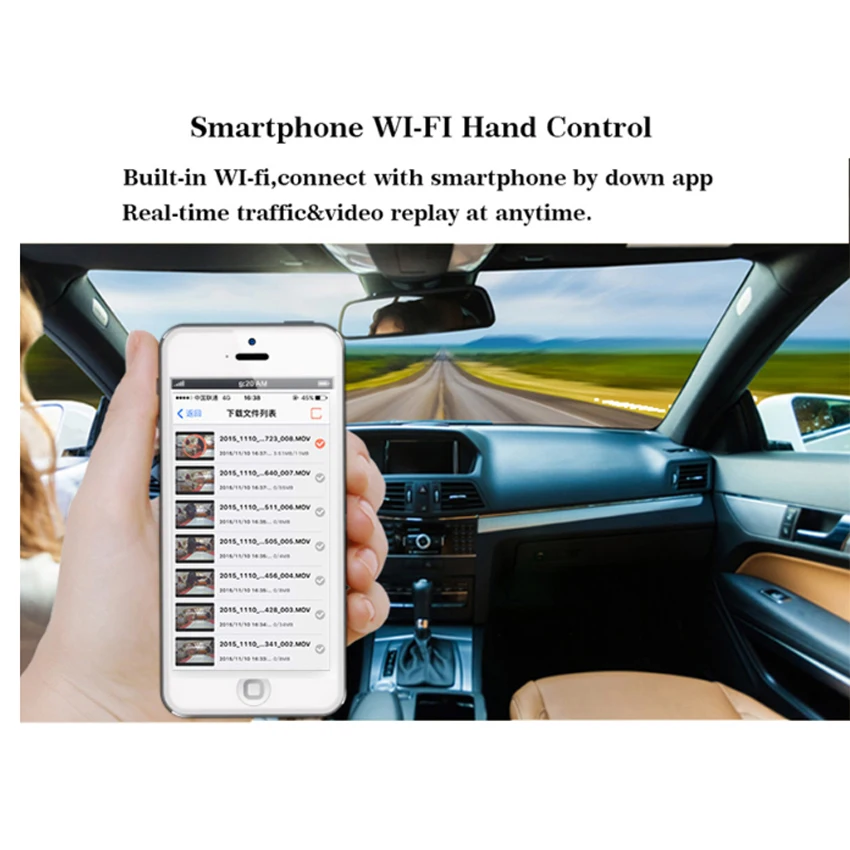 Видеорегистратор YESSUM для bmw X6 F16 40D 2018 Wi-Fi DVR видеорегистратор Novatek 96658 | Автомобили и