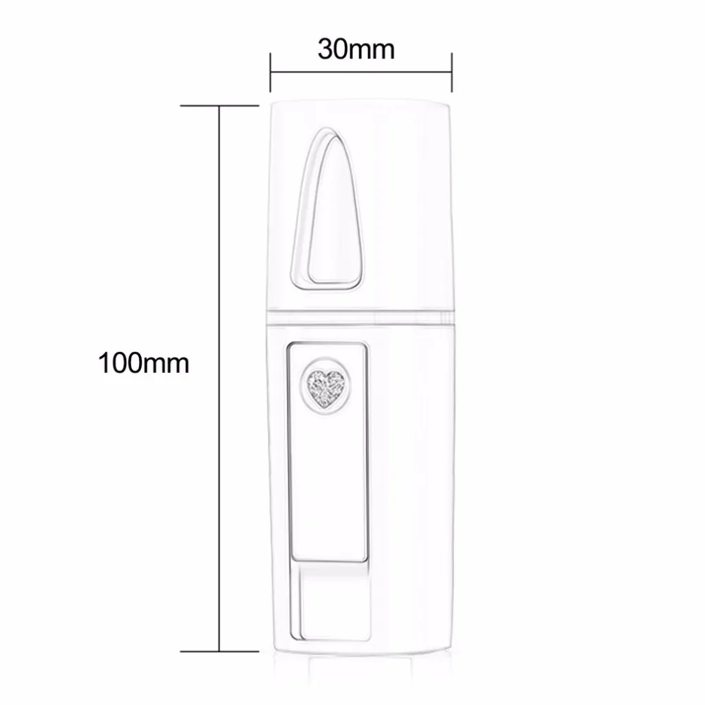 USB портативный нано-распылитель тумана для лица, распылитель для тела, увлажнение парохода, уход за кожей, мини-спрей для лица, прибор для красоты