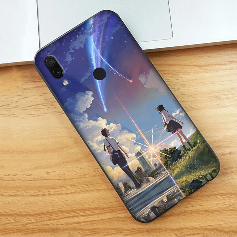 8 Аниме ваш Kimi no Na wa мягкий чехол для Xiaomi Redmi Note 7 4 4X6 Pro 5 Plus 5A 6A Go S2 - Цвет: 8