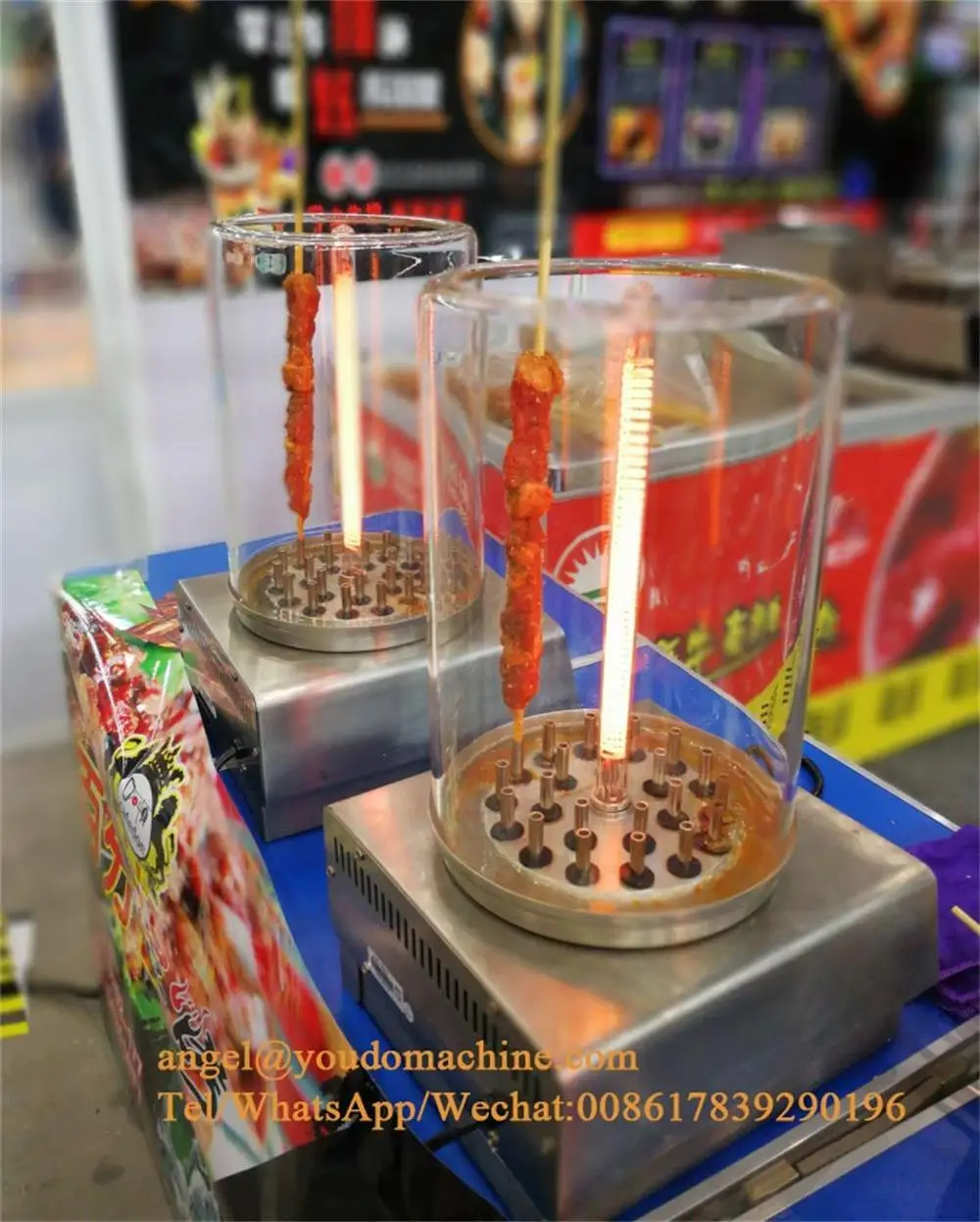 UD 15A31 инфракрасная Автоматическая вращающаяся электрическая печь Teriyaki kebab для
