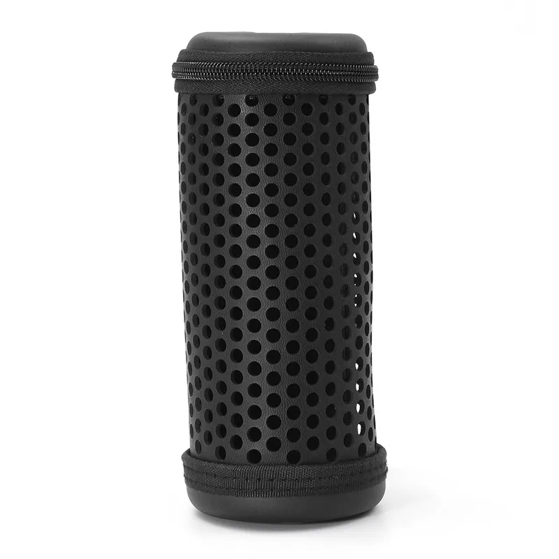 Чехол из ПУ кожи для беспроводной Bluetooth-колонки с апертурой и застежкой-молнией |