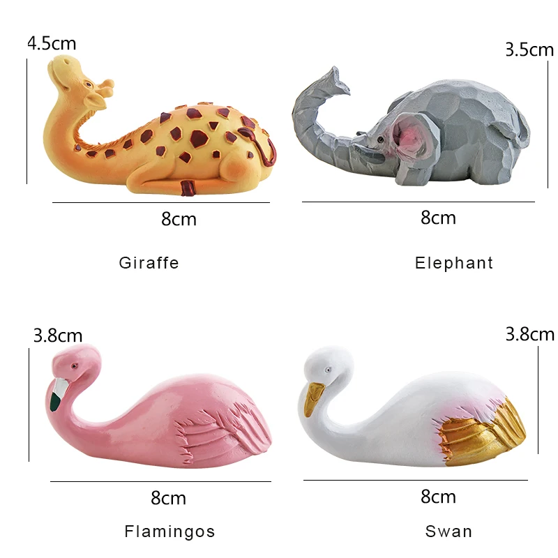 Креативная Вешалка крючок с изображением животных из смолы для кухни ванной