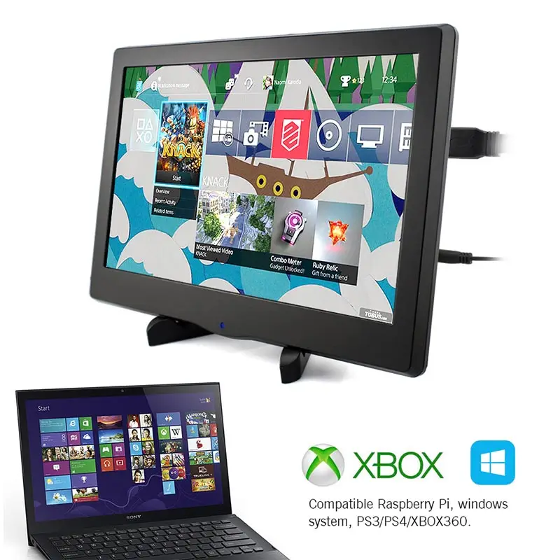 Elecrow ips 13,3 дюймов ЖК-экран 1920X1080 HDMI 1080P VGA PS3 PS4 Xbox360 дисплей монитор для Raspberry Pi 3B 2B Windows 7 8 10