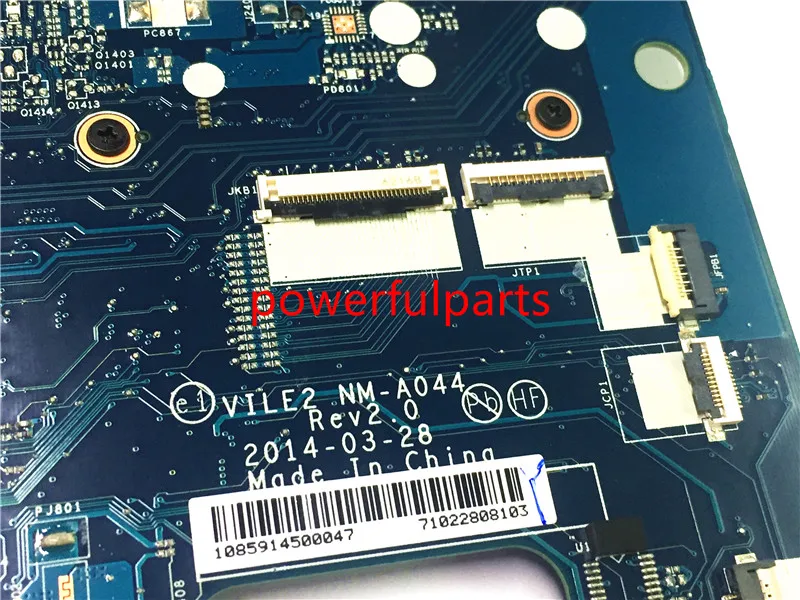 Рабочая материнская плата для ноутбука lenovo E531 hm77 thinkpad e531 04Y1298 VILE2 NM A044 хорошо