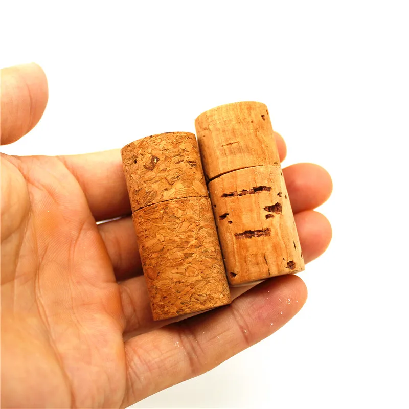 Мягкая деревянная пробковая USB флешка с вилкой в виде бутылки 4 ГБ 8 16 32 64
