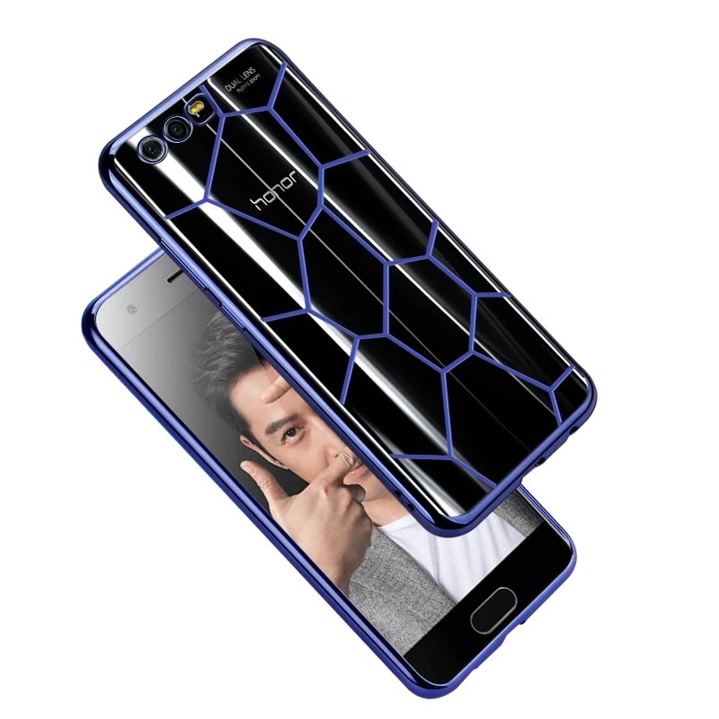 NEW Case For Huawei Honor 9 Transparent Ultra-thin Slim Silicone Anti-knock TPU Skin Soft Capa Protective Cover |
