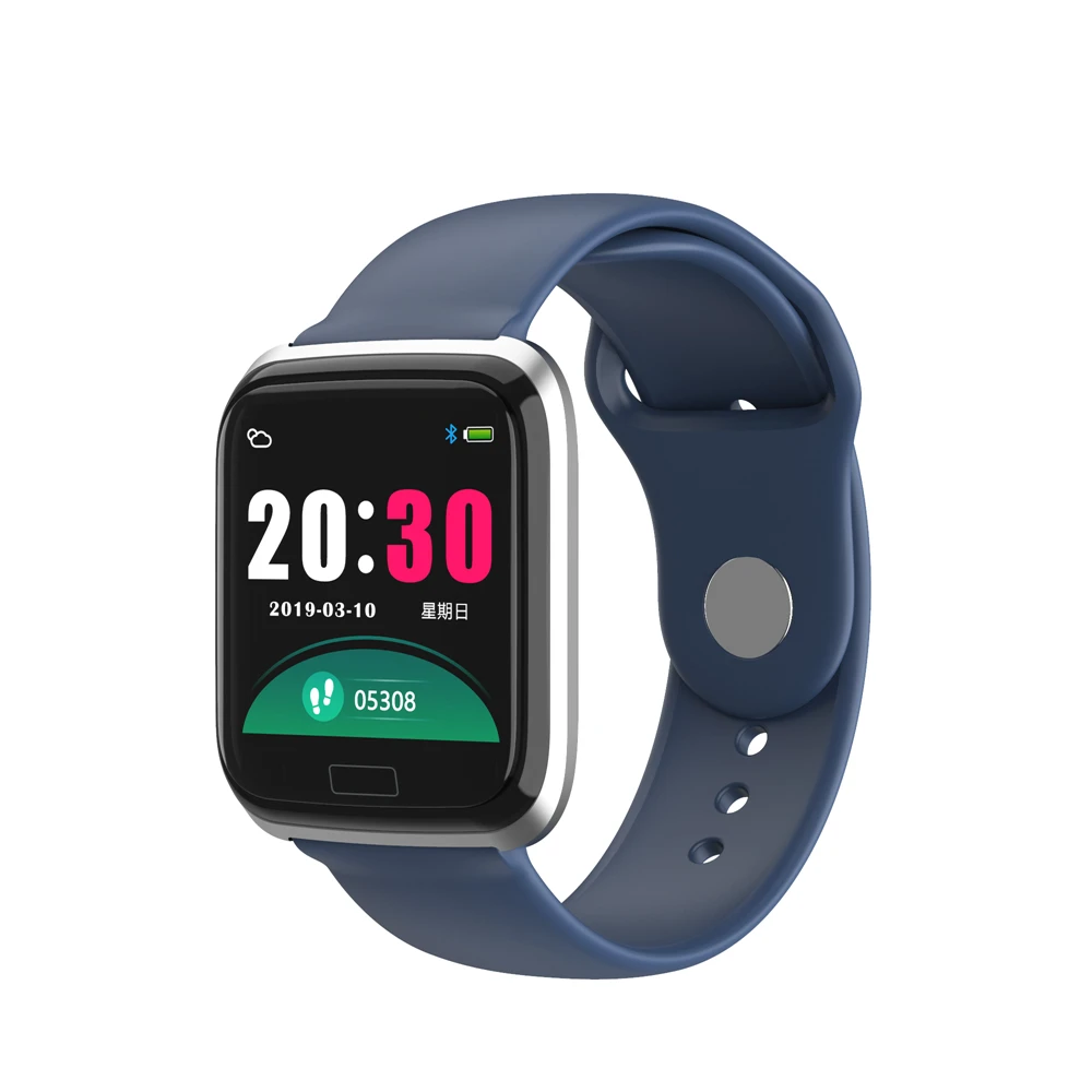Color Touch Smart Band Heart Rate Monitor Smart Watch Multiple Sport Model Fitness tracker Wristband Men Women Smart Bracelet