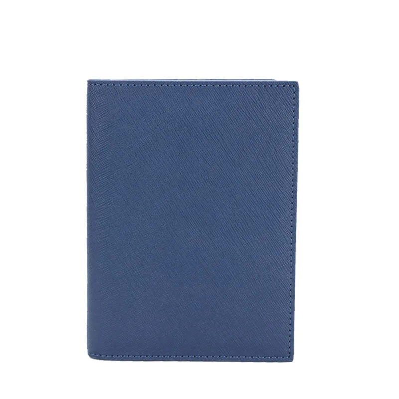navy passport cover Модные, с монограммой, начальные буквы, унисекс, Сафьяновая кожа, держатель для паспорта, багажная бирка, Обложка для паспорта, набор, аксессуары для путешествий - Цвет: navy passport cover
