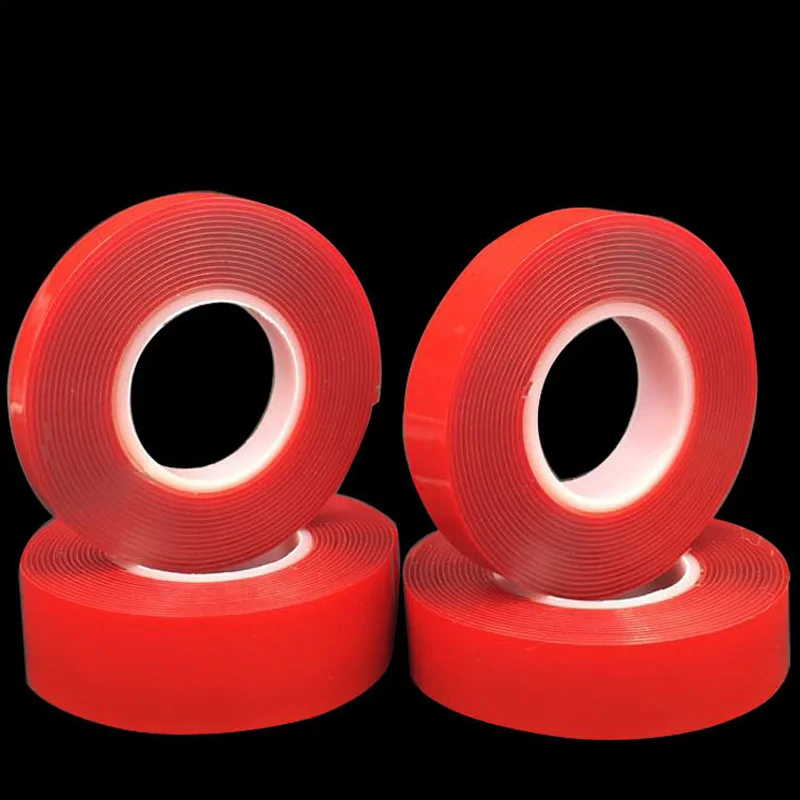 Сверхпрочная двухсторонняя прозрачная лента EZONE 10 мм 50 акриловая пенопластовая