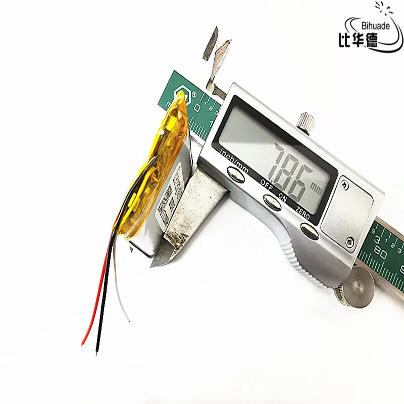 3 линии хорошее качество 7 V литиевая батарея ранняя 803443 1200mAh фара GPS навигатор