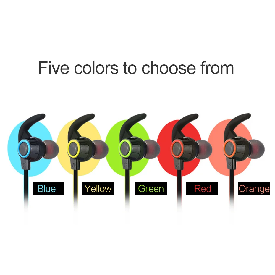 Беспроводные Bluetooth наушники спортивные наушники-вкладыши стерео без рук CVC