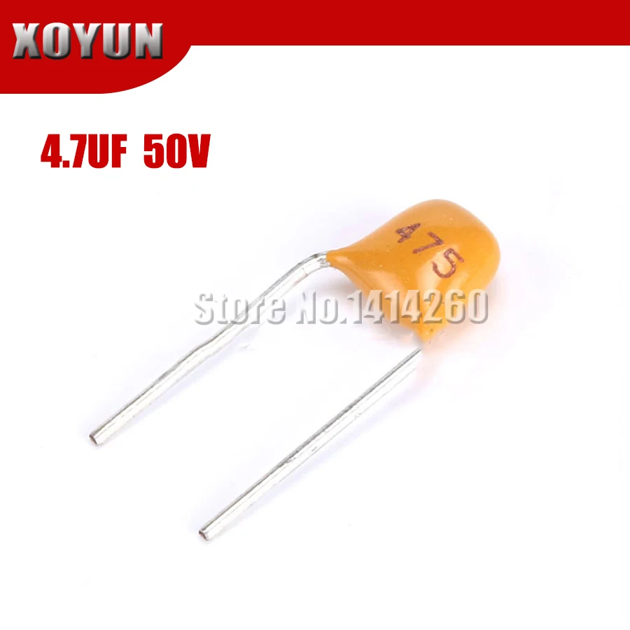 100 шт 4 7 мкФ 50V 20% 5 08mm 475 многослойный монолитный керамический конденсатор