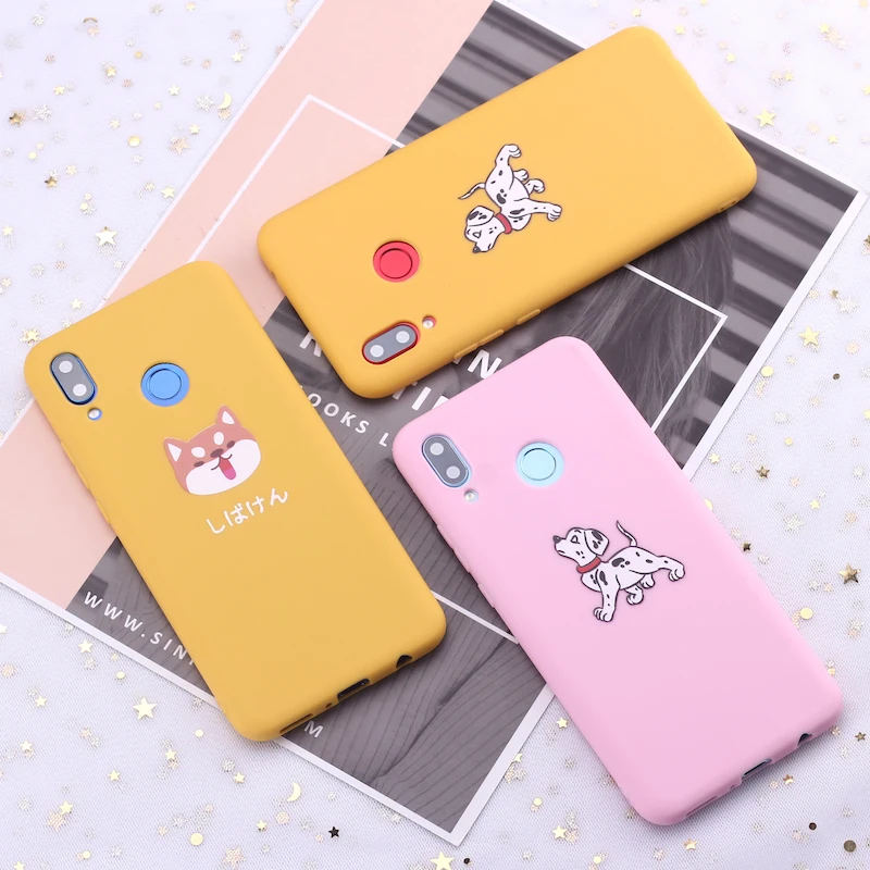 Силиконовый чехол для телефона Xiaomi Mi Redmi Note 5 6 7 8 9 10 lite Pro Plus Akita Dalmatian shaba Inu Pug