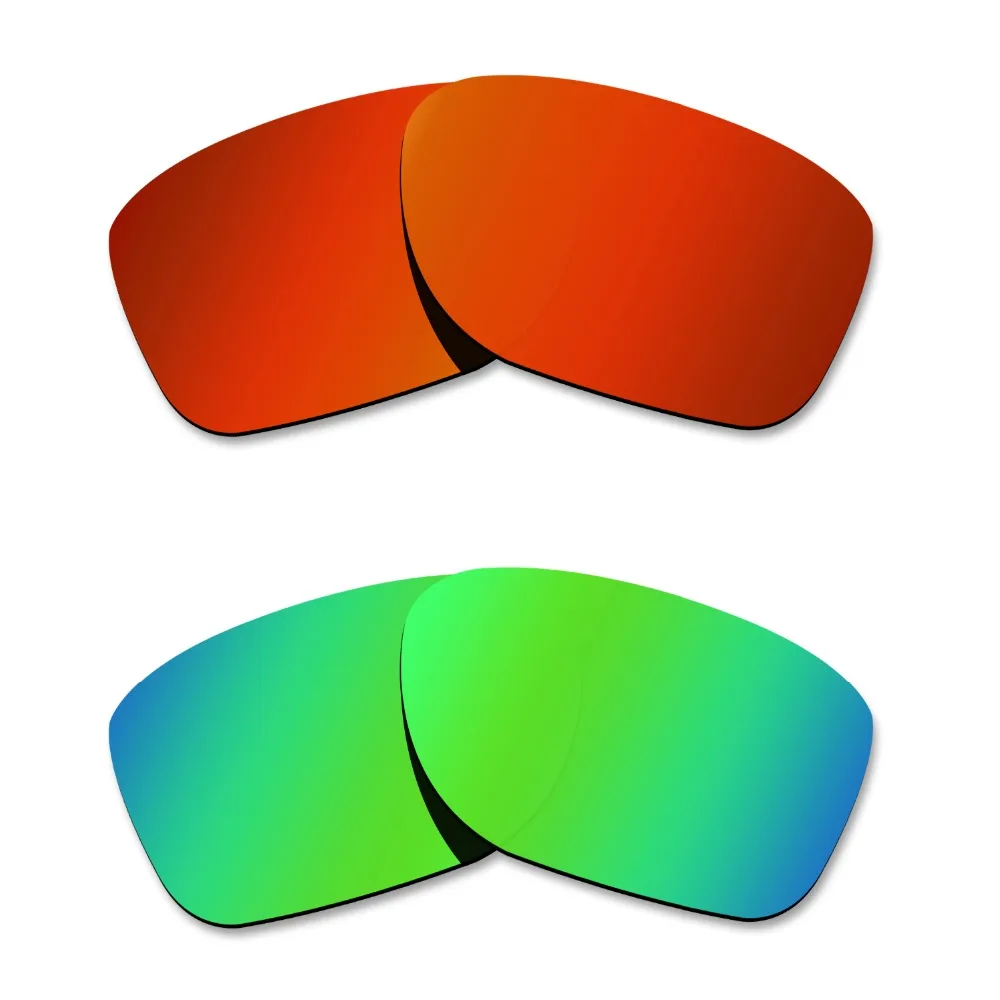 Glintbay 2 пары поляризованных солнцезащитных очков сменные линзы для Oakley Crossrange Fire