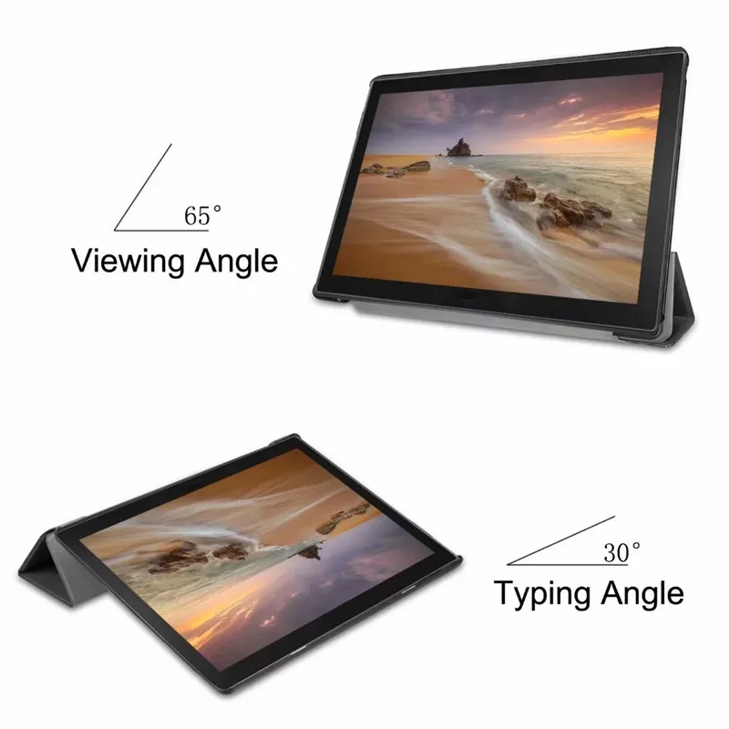 Горячий ультра тонкий трехслойный чехол для Lenovo Tab E10 X104 TB X104F/L 10 1 дюймовый Стенд PU