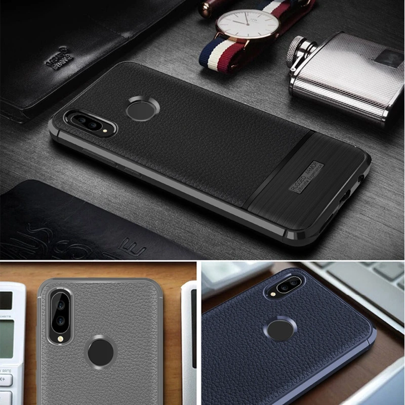 Для Huawei P20 Lite чехол Pro Чехол Mate 10 20 RS SE P Smart Plus силиконовый кожаный защитный мягкий