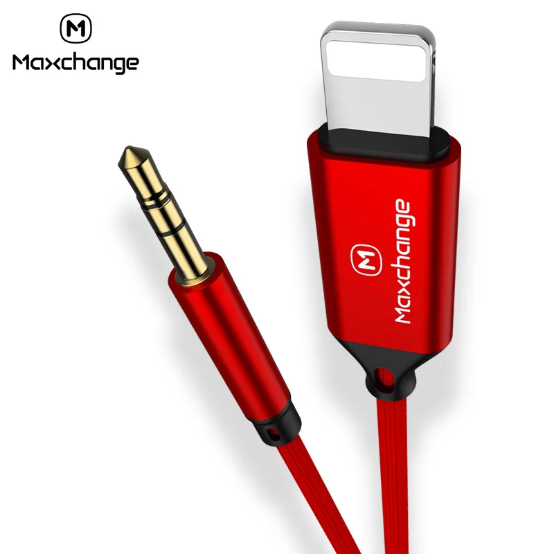 Кабель Aux maxсмена для iphone lightning до 3 5 мм кабель Jack Мужской Разъем Автомобильный