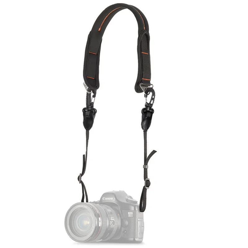 Мягкий ремень для камеры CADEN быстросъемный плечевой Canon Nikon Pentax DSLR|belt strap|strap watchstrap