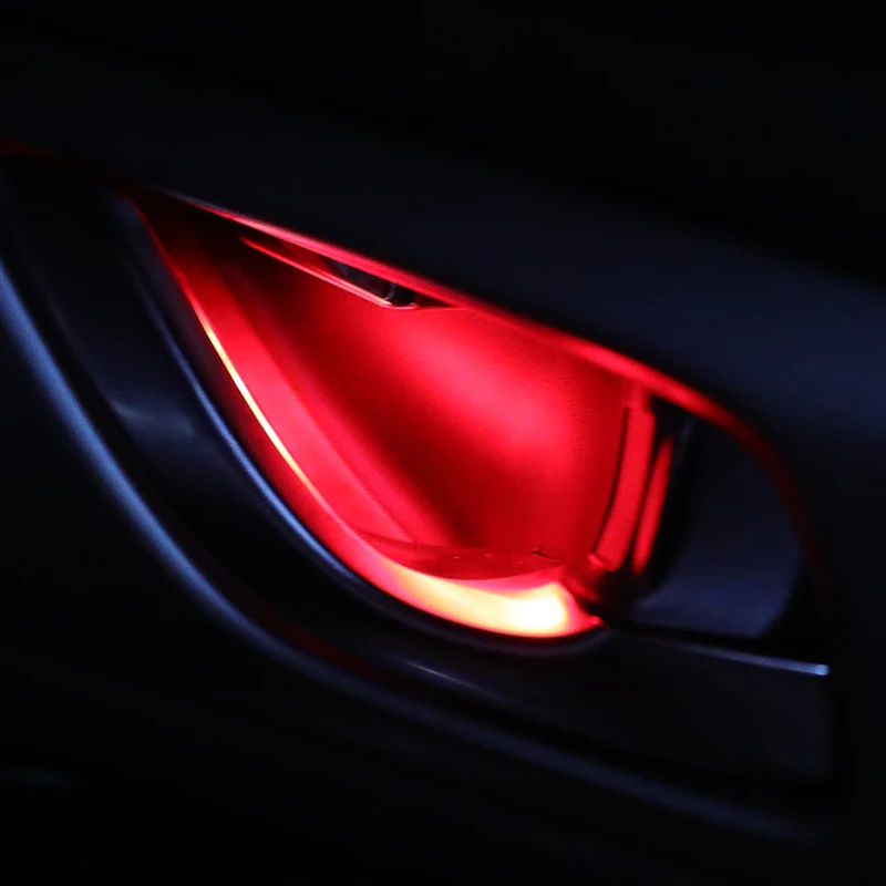 4 шт. для Mitsubishi ASX Pajero Lancer Outlander светодиодная внутренняя чаша светильник локотник