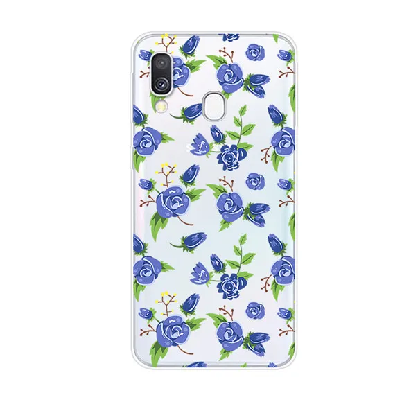31 D для samsung A40 чехол A405 TPU Мягкий силиконовый чехол для телефона для samsung Galaxy A40 чехол A405F A 40 чехол прозрачный - Цвет: 31