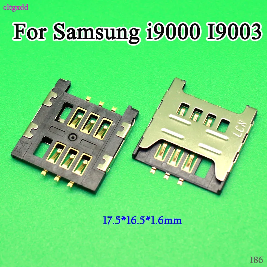 Cltgxdd новый держатель для кардридера с разъемом Sim-карты сменный Разъем samsung i9000 I9003